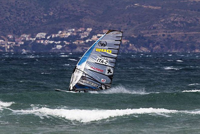 Andrea Rosati - PWA World Cup Catalunya Costa Brava 2011-12 ©  John Carter / PWA http://www.pwaworldtour.com